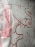 婧麒（JOYNCLEON）婴儿秋衣套装秋冬季夹棉儿童分体宝宝保暖内衣衣服裤子男女童 【保暖夹棉款】粉色兔子 90 按扣高腰 实拍图