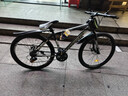 金武端自行车成人山地车公路赛车单车骑行变速超轻越野中学生初中青少年 顶配版-辐条轮-黑白色 26寸21速 实拍图