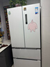美的（Midea）508升法式多门四开门一级能效双系统双循环除菌净味国家补贴20%家用冰箱大容量BCD-508WTPZM(E)白 实拍图