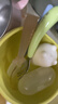 babycare儿童不锈钢叉勺 辅食勺训练勺辅宝宝餐具便携婴儿勺子 威力特粉 实拍图