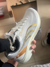 多威征途3代碳板跑步鞋学生体测训练专业跑鞋男女马拉松运动鞋 白/金 MR34222A 42 实拍图