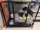 贝初众狗笼大中小型犬带厕所一体狗笼子狗窝大型笼柯基泰迪狗笼宠物笼子 78*54*70cm【适用30斤内狗狗】 【加粗方管】材质升级 实拍图