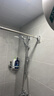 未来式伸缩晾衣杆免打孔不锈钢万能收缩杆晾衣架卫生间挂衣撑杆100-170 实拍图
