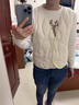 雅鹿羽绒马甲女2025年秋冬新款轻薄内胆保暖时尚贴身大衣内搭V领背心 实拍图