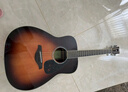 雅马哈（YAMAHA）FG830/FG850/FS830/FS850吉他初学者民谣单板学生木吉他电箱琴 FG830 烟棕亮光-41英寸原声款 实拍图