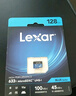雷克沙（Lexar）128GB TF（MicroSD）存储卡 V30 A2 读160MB/s 游戏机平板行车监控录像内存卡 4K超清拍摄（BLUE） 实拍图