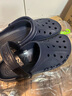 卡骆驰（CROCS）洞洞鞋贝雅男鞋女鞋轻便耐磨一脚蹬拖鞋休闲鞋|10126 深蓝-410 44 (280mm) 实拍图