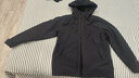 京东京造 穿山甲300冲锋衣男女防污防水三合一两件套冲锋衣男 曜石黑S 实拍图