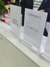 DSB（迪士比）A5桌牌席卡亚克力T型台卡台签会议牌桌签牌席卡立牌展示牌 148mm*210mm 竖款2个7011 实拍图