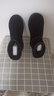 意尔康女鞋短靴加绒厚底棉鞋保暖雪地靴妈妈鞋 26298W 黑色 38  实拍图