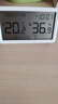 得力（deli）【超级爆款】室内温湿度计表LCD电子精准温湿度计婴儿房室内办公用品儿童老人白色 实拍图