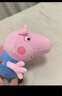 小猪佩奇玩具玩偶大号抱枕娃娃毛绒玩具3岁以上女孩圣诞礼物佩奇一家 实拍图