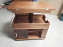 和暄实木可移动茶几家用折叠升降可储物边柜多功能带轮沙发边几小推车 乐旭-新款【胡桃色】 实拍图