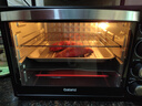 格兰仕（Galanz）【国家补贴】电烤箱 家用 40L大容量 上下独立控温 多层烤位 机械操控 烘培炉灯多功能 K42 经典黑 40L 黑色 实拍图