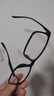 米家小米防蓝光眼镜 平光无度数防辐射眼镜手机电脑男女黑色 实拍图