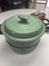 摩飞电器（Morphyrichards）多功能锅电火锅 家用烤涮一体电煮锅电炒锅电烧烤料理锅 3L电热火锅锅 MR9087 薄荷绿 实拍图