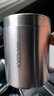 美厨（MAXCOOK）304不锈钢水杯马克杯 儿童杯子双层泡茶杯口杯带盖带手柄 300ml 实拍图