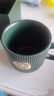 星巴克（Starbucks）墨绿色条纹女神铭牌马克杯340ml咖啡杯陶瓷杯水杯男生日礼物 实拍图