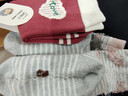 六指鼠春秋儿童袜子女童学生厚棉女宝宝红色小中大童中筒秋冬加厚长筒 880X爱心公主加长筒 5双 均码 建议4-6周岁(袜标5-10岁) 实拍图