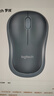 罗技（Logitech）M185鼠标 无线鼠标 办公鼠标 对称鼠标 黑色灰边 带无线2.4G接收器 实拍图