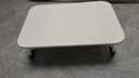 可折叠床上小桌子简约宿舍学生写字床上折叠桌免安装加高桌床上 珍珠白丨平面丨W护垫腿 免安装+可折叠+可收纳 实拍图
