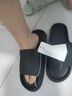 洁丽雅拖鞋男夏浴室洗澡防滑家居室内EVA大码男士凉拖鞋居家用夏季防臭 灰色 43-44 【标准码】 实拍图