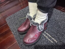 鮟鱇 冬季老北京布鞋女老人棉鞋加绒保暖中老年妈妈鞋软底奶奶棉靴AK78953 红色 35 实拍图