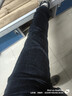 罗蒙牛仔裤男士直筒宽松长裤新款秋季弹力休闲裤子男ZH7620黑灰色33 实拍图