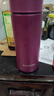 富光 保温杯高档男女316不锈钢学生便携泡茶大容量水杯年货礼品定制 紫红450ml【316内胆】 实拍图