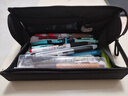 国誉（KOKUYO）【热门商品】笔袋Campus大容量横开手提笔袋男孩女孩铅笔盒初中高中考研文具黑色1个WSG-PC322D 实拍图