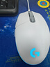 罗技（G）G102 有线游戏鼠标 白色 RGB灯效 吃鸡鼠标 绝地求生 轻量化设计 G102第二代 实拍图