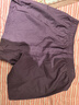 蕉内棉棉305H全棉睡裤男女士春夏季居家短裤100%纯棉情侣家居裤睡衣 【女士】深灰紫 M 实拍图
