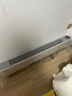 艾美特（AIRMATE）【热销爆款】石墨烯踢脚线/电热取暖器/暖风机/电暖器/电暖气片 家用大面积防水温控移动地暖 SR79 实拍图
