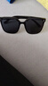 墨镜女夏潮防紫外线高级感2025新款男开车太阳眼镜防晒遮阳同款 黑框黑灰片 实拍图