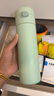 米家保温杯弹盖保温杯保冷杯480ml旅行便携不锈钢车载水杯竹绿色 实拍图