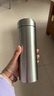 希诺保温杯男士不锈钢泡茶杯子商务办公车载水杯XN-5805本色 600mL 实拍图