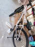 千里达（TRINX）M985山地自行车禧玛诺21速油压碟刹男女学生成人通勤上学上班单车 霞光银- 21速 27.5*15寸 推荐:150-170cm左右 实拍图
