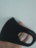 绿德【可水洗】防尘透气聚氨酯口罩高颜值黑色口罩独立包装男女海绵防晒花粉网红潮成人明星同款3d夏季 时尚款黑色3只装 立体 实拍图