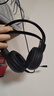 惠普（HP）H100游戏耳机头戴式耳麦带麦克风电竞网吧有线耳机游戏吃鸡三角洲行动听声辨位 3.5mm+USB黑 实拍图