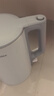 美的（Midea）电热水壶家用烧水壶小容量 0涂层 食品级304不锈钢 双层防烫 全钢无缝  1.5L容量 1566 实拍图