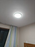 欧普（OPPLE）led吸顶灯具儿童房间现代简约圆形阳台卧室灯高显色三防一体快装 呵护光【白光】24W/2000lm直径40cm 实拍图