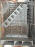 悍高（HIGOLD） 厨房橱柜拉篮碗架抽屉式碗篮加厚304不锈钢底板调味篮双层碗碟篮 800柜2层-时尚304实心圆钢线条篮 实拍图