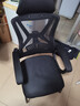 舒客艺家电脑椅办公椅职员网椅会议椅家用靠背休闲椅子弓形学生宿舍学习椅 WE黑色弓形-可后躺【海绵款】 实拍图
