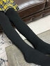 浪莎儿童打底裤秋冬加绒女童打底袜黑白色外穿麻花纹高腰连裤袜 实拍图