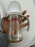 贝亲（Pigeon）自然离乳 PPSU重力球吸管双把手奶瓶 240mL  6月+ AA252 实拍图