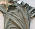 优衣库男装柔滑弹力摇粒绒半拉链套头衫/长袖25秋冬新款481184 54 绿色 XL /180/108B 实拍图