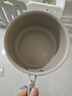 红厨陶瓷小奶锅宝宝专用辅食锅婴儿无涂层泡面汤锅不粘锅18cm 实拍图