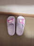 猪爸爸儿童拖鞋女童夏季2025新款室内防滑6-12岁三丽鸥宝宝亲子拖鞋紫22 实拍图