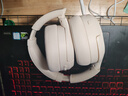 iKF King Pro3.0【双金标LDAC高解析】头戴式主动降噪蓝牙耳机新款无线有线游戏低延迟超长续航云岩白 实拍图