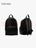 Calvin KleinJeans男士休闲通勤校园风满版ck压印字母拉链大容量双肩包礼物 实拍图